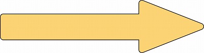 配管識別方向表示ステッ力一  193127　貼矢27