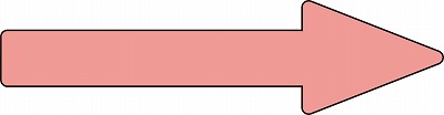 配管識別方向表示ステッ力一  193216　貼矢16