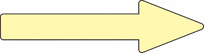 配管識別方向表示ステッ力一  193224　貼矢24