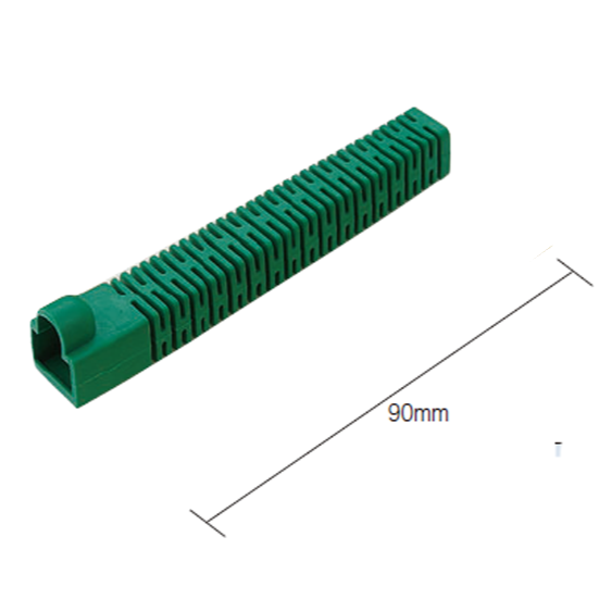 モジュラープラグカバー （ロングタイプ）緑　MJC-LOGN　10入り