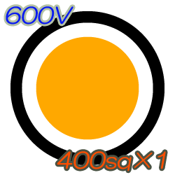 CV400sq×1C　50m