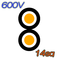 600V CVD 14sq  10m