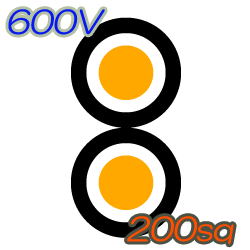 600V CVD 200sq  50m