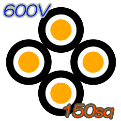 600V CVQ 150sq  10m