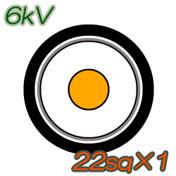 6kV CV22sq×1C 50m