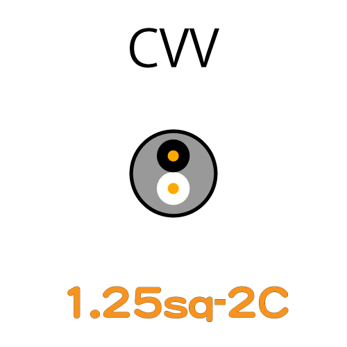 CVV1.25sq-2C　10ｍ