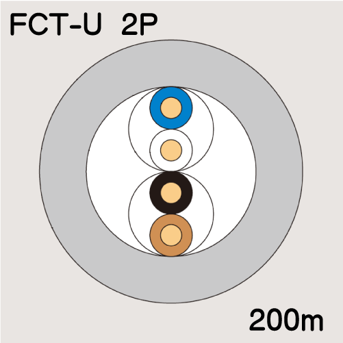 FCT-U 2P  200m