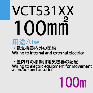 VCT-531XX　100sq　1C　100m