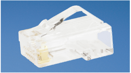 JAPPY カテゴリ５Ｅモジュラープラグ ＭＰ５８８－Ｘ　（１０個）