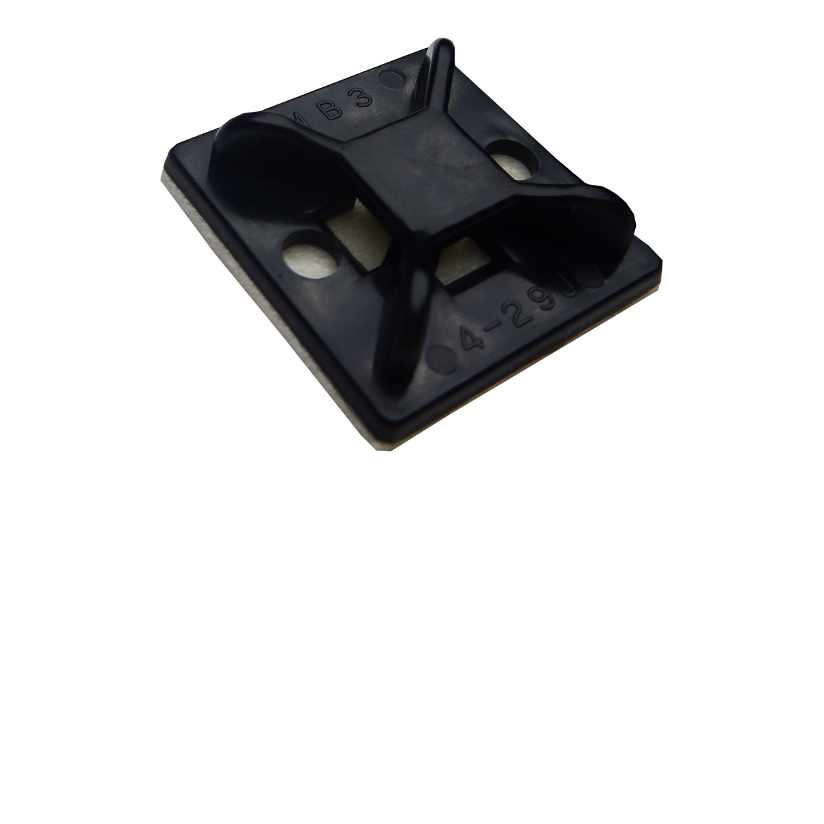 JAPPY マウントベース ＭＢ３Ａ－Ｂ－ＪＢ　黒　１００個