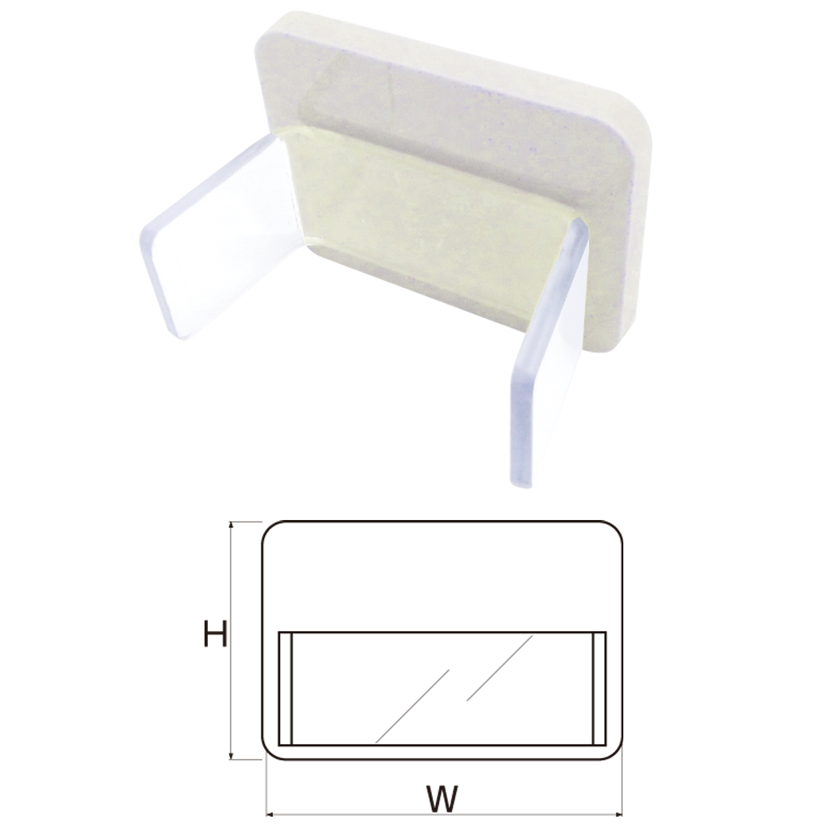 JAPPY Ｎダクト（エンドキャップ） Ｃ－６４－ＥＣ－Ｂ－ＪＰ