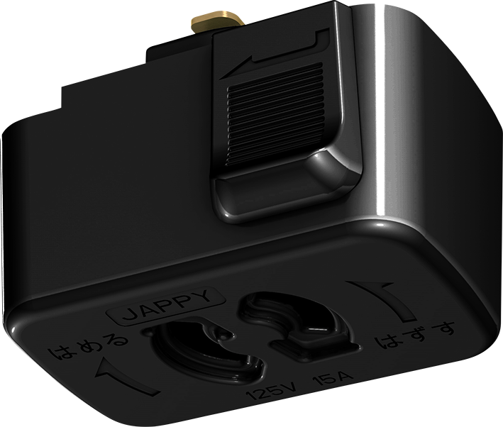 JAPPY 抜止コンセントプラグ ＪＬＤ－６０１２Ｋ