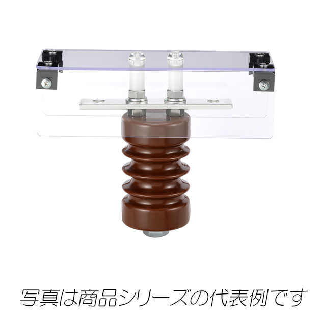 BP62-D1-20　高圧がいし　銅バー付タイプ　3コ入