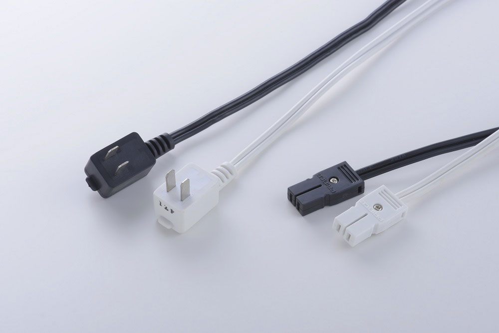 リニアコンセント用2P電源コード  LPMC1500（BK）