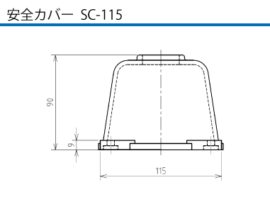 制御用多極型コネクタ CE-630E 安全カバーSC-115