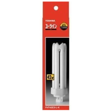【在庫限り品】ユーライン　3波長形電球色　メーカー:東芝　型式:FHT42EX-L-K
